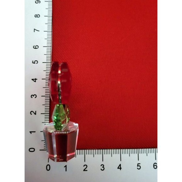 Swarowski Red Crystal Rose 866896 - Picture 12 of 12